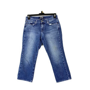 Women's Lucky Brand Classic Rider Crop Jeans 6